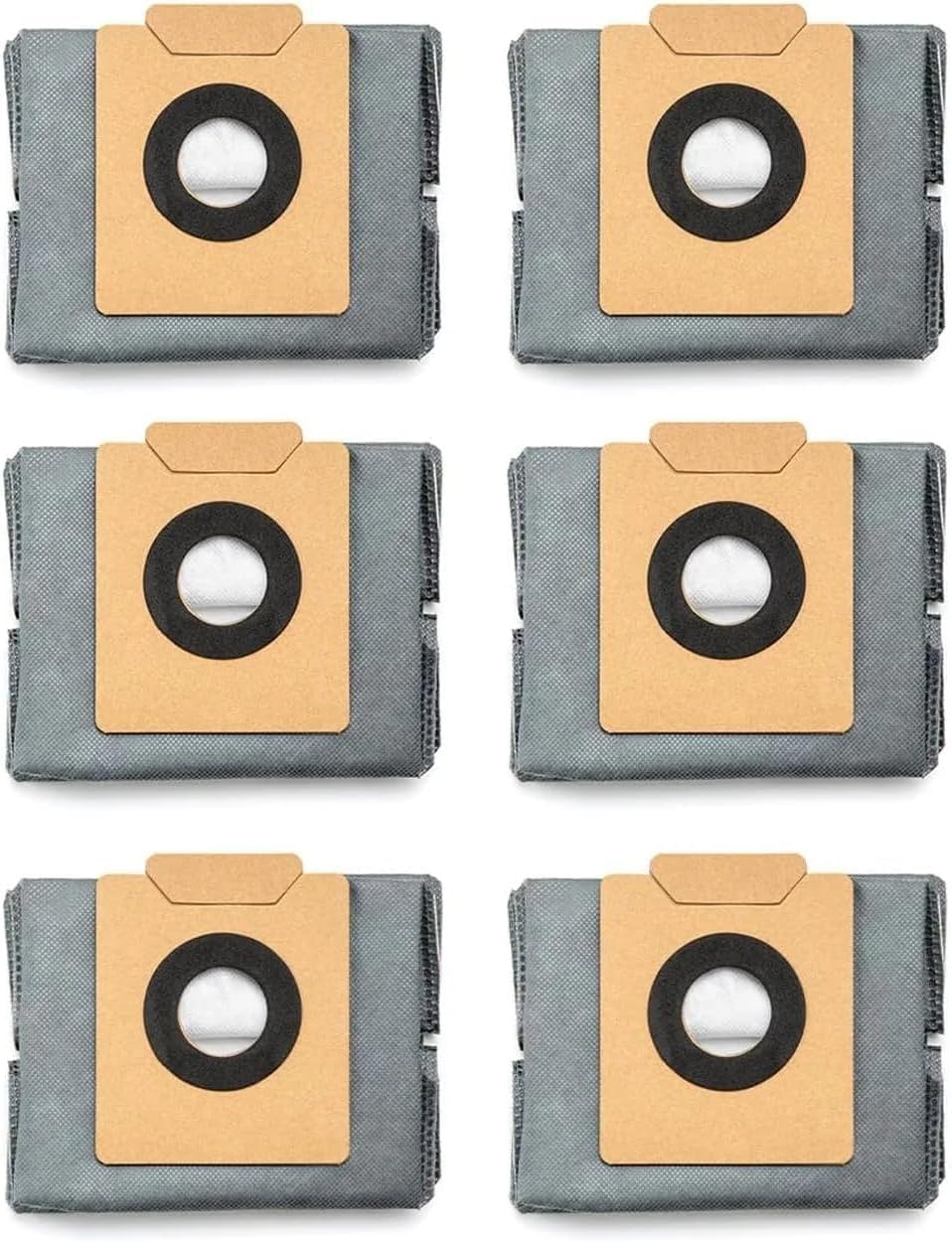 eufy 6-Pack Large Capacity Dust Bags Compatible with Omni C20 Robot Vacuum