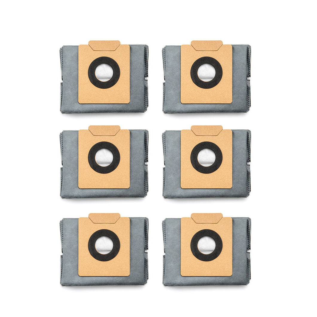 6-Pack Large Capacity Anti-Bacterial and Deodorizing Dust Bags