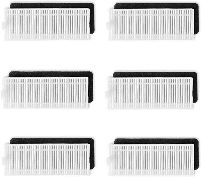 eufy RoboVac Replacement Filter, RoboVac LR35 Hybrid+/LR30 Hybrid+ Accessory